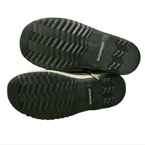 Women's Sorel Joan Of Arctic Waterproof Suede & Leather Boots Black Stone Size 6 - Picture 10 of 13